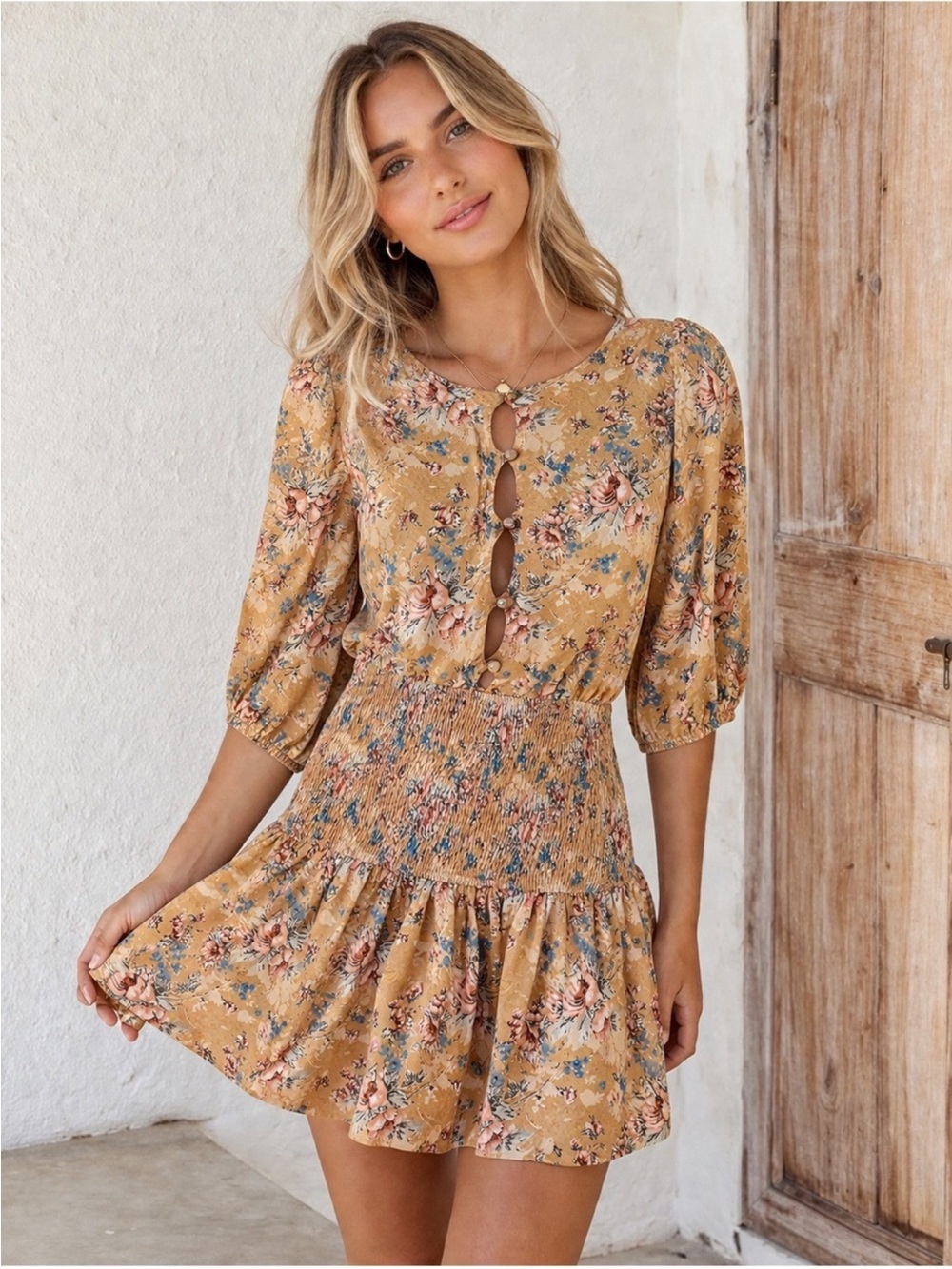 NWOT Sabo Sierra Skirt Mini Dress Women’s XS